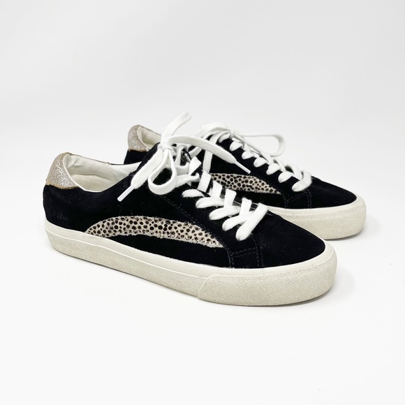 Madewell Sidewalk Low-Top Suede Leather Sneakers Shoes 6.5 - Picture 3 of 9